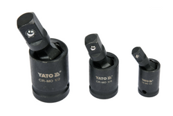 Zestaw przegubów udarowych YATO YT-10643 1/4", 3/8", 1/2" 3el.