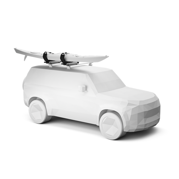 Thule Hullavator Pro 898 - rozkładany uchwyt do przewozu kajaka