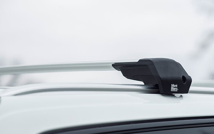Bagażnik dachowy Mont Blanc Xplore belki 6602 + stopy 7507