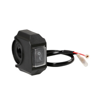 Przełącznik wodoodporny na kierownicę LAMPA 90462 do sterowania urządzeniami elektrycznymi 12V 6A max