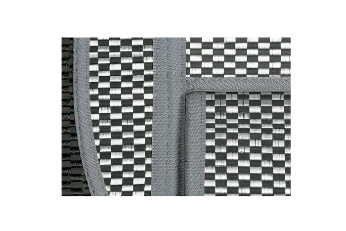 Poduszka na fotel samochodowy LAMPA Fresco-Sport szara, bambusowa