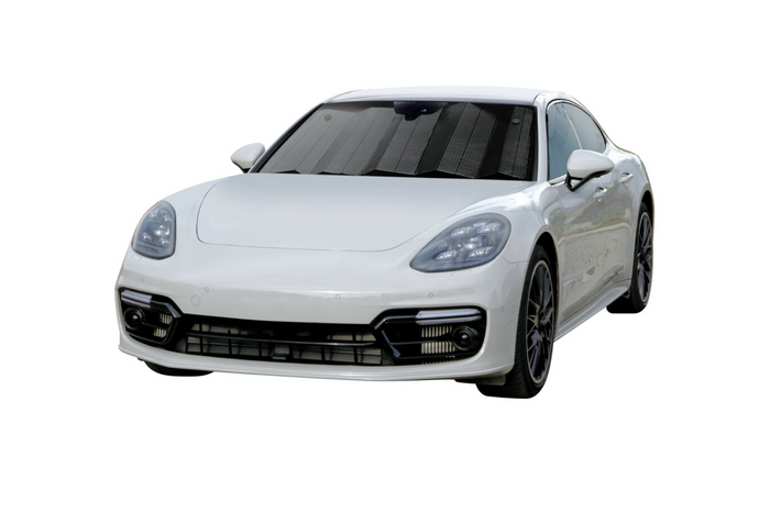 Mata na szybę LAMPA Matt Black osłona przeciwsłoneczna do auta 72x145cm