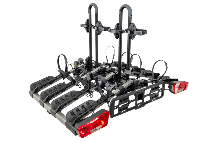 Inter Pack New Spider 4 - bagażnik rowerowy na hak na 4 rowery