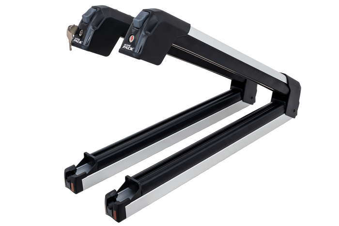 Inter Pack Frostline 4 - aluminiowy uchwyt na 4 par nart lub 2 deski