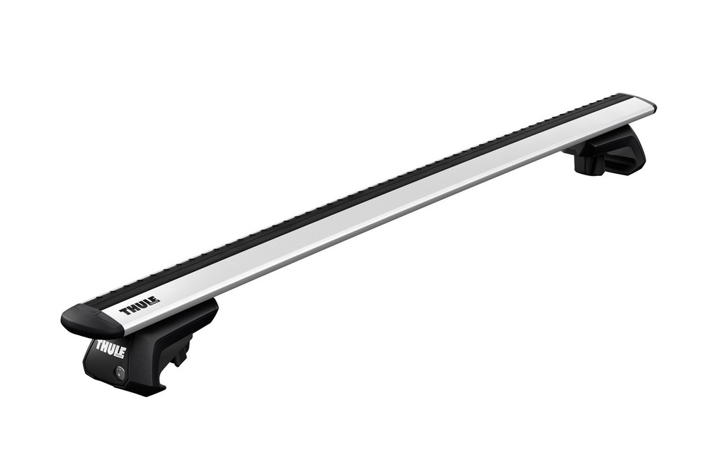 Bagażnik dachowy na relingi Thule Wingbar Evo 7112 + Thule Evo Raised Rail 7104