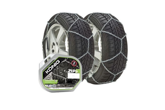 Łańcuchy śniegowe König Zip 9 gr. 104