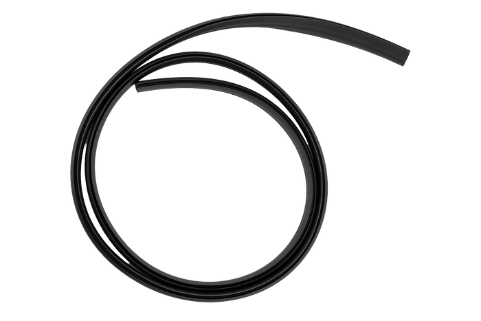 Gumowa nakładka/uszczelka (dolna) belki aluminiowej - G3 CL 127 cm