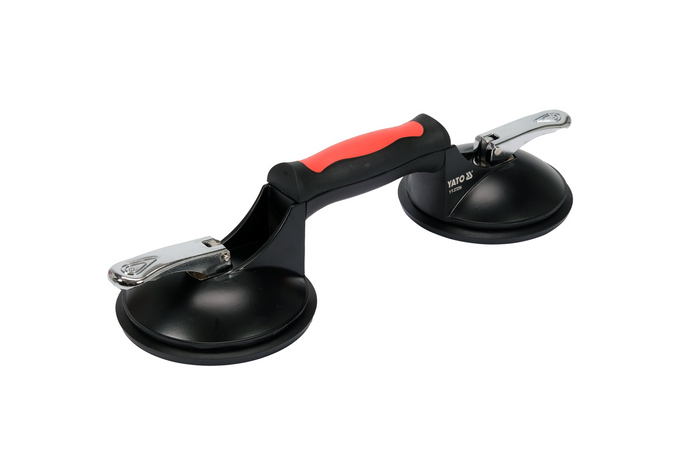 Uchwyt do szyb YATO YT-37236 dwie przyssawki 125mm 120kg