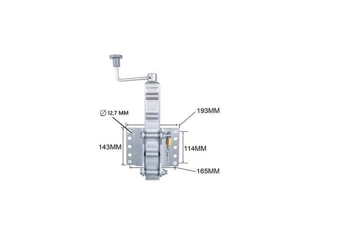 Wózek elektryczny do manewrowania przyczepami MINI MOVER GEN 3 2722kg