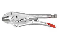 Szczypce zaciskowe krótkie YATO YT-2453 szczęki proste 250mm