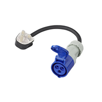 Adapter z wtyczką CEE i gniazdem brytyjskim UK ProPlus 373522DE kabel 40cm 16A 230V