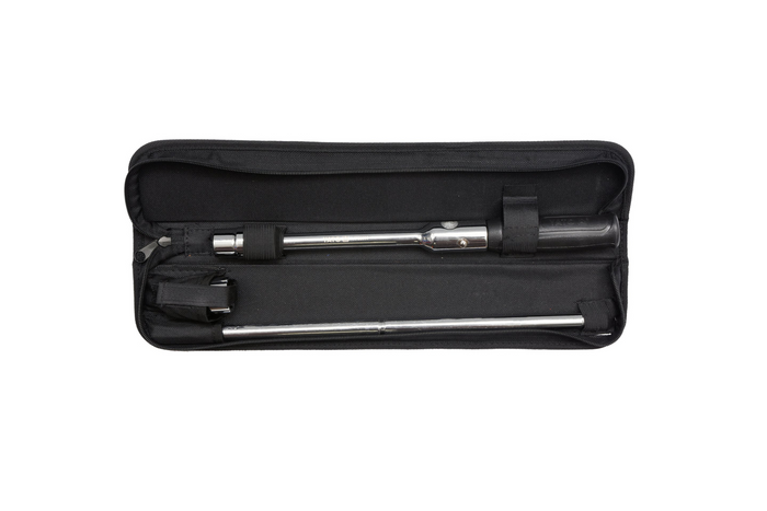 Składany klucz do kół samochodowych w etui YATO YT-08035 nasadki 17-23mm