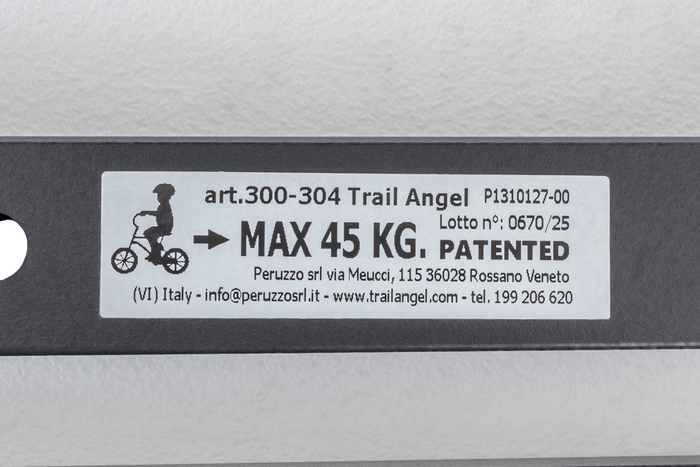 Trail Angel - hol drążek holowniczy do roweru dziecka - czarny