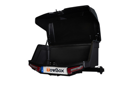 Towbox Camper Alpha czarny LED (long) - bagażnik box montowany na hak