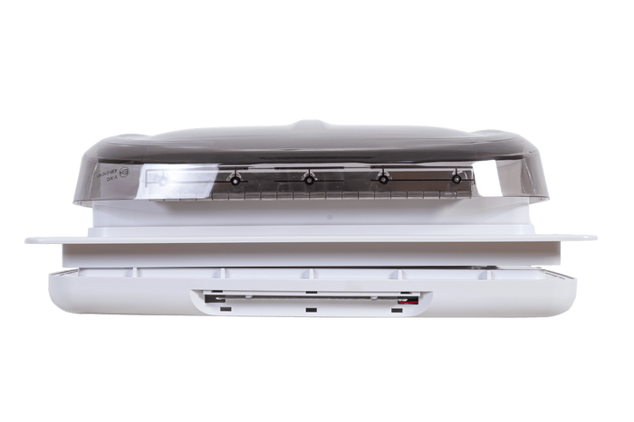Wentylator dachowy automatyczny PUNDMANN PLUS FAN do kampera z oświetleniem, roletą 400×400mm