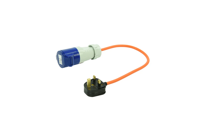 Adapter z wtyczką UK i gniazdem CEE 16A ProPlus 373522 kabel 40cm