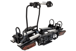 Inter Pack Velox 2 LED - składany bagażnik rowerowy na hak na 2 rowery ze światłami LED