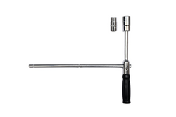 Składany klucz do kół samochodowych w etui YATO YT-08035 nasadki 17-23mm