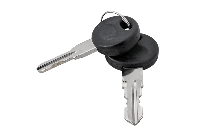 Gała zabezpieczająca M10 z zamkiem i kluczami K007