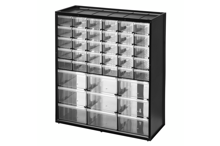 Organizer warsztatowy z 39 szufladami STANLEY OPP szafka 367x435mm