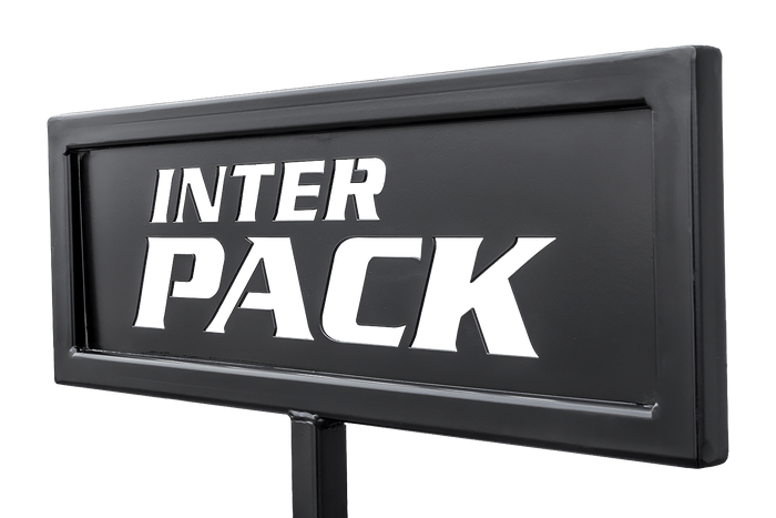 Stojak na bagażniki rowerowe na hak holowniczy INTER PACK stojak na 2 bagażniki 1368mm 800mm