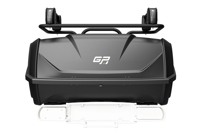 Platforma na hak GP Saturn z boxem i uchwytem na narty (23.GP023-23.GP019-23.GP1000)
