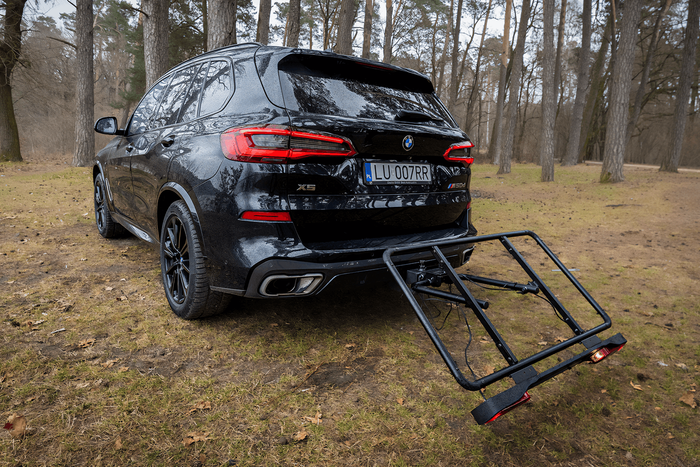 Platforma na hak + adapter do przewozu 2 rowerów Inter Pack Re-Cargo