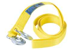 Linka holownicza z hakami UNITRAILER pas holowniczy 5m/50mm/6t żółty