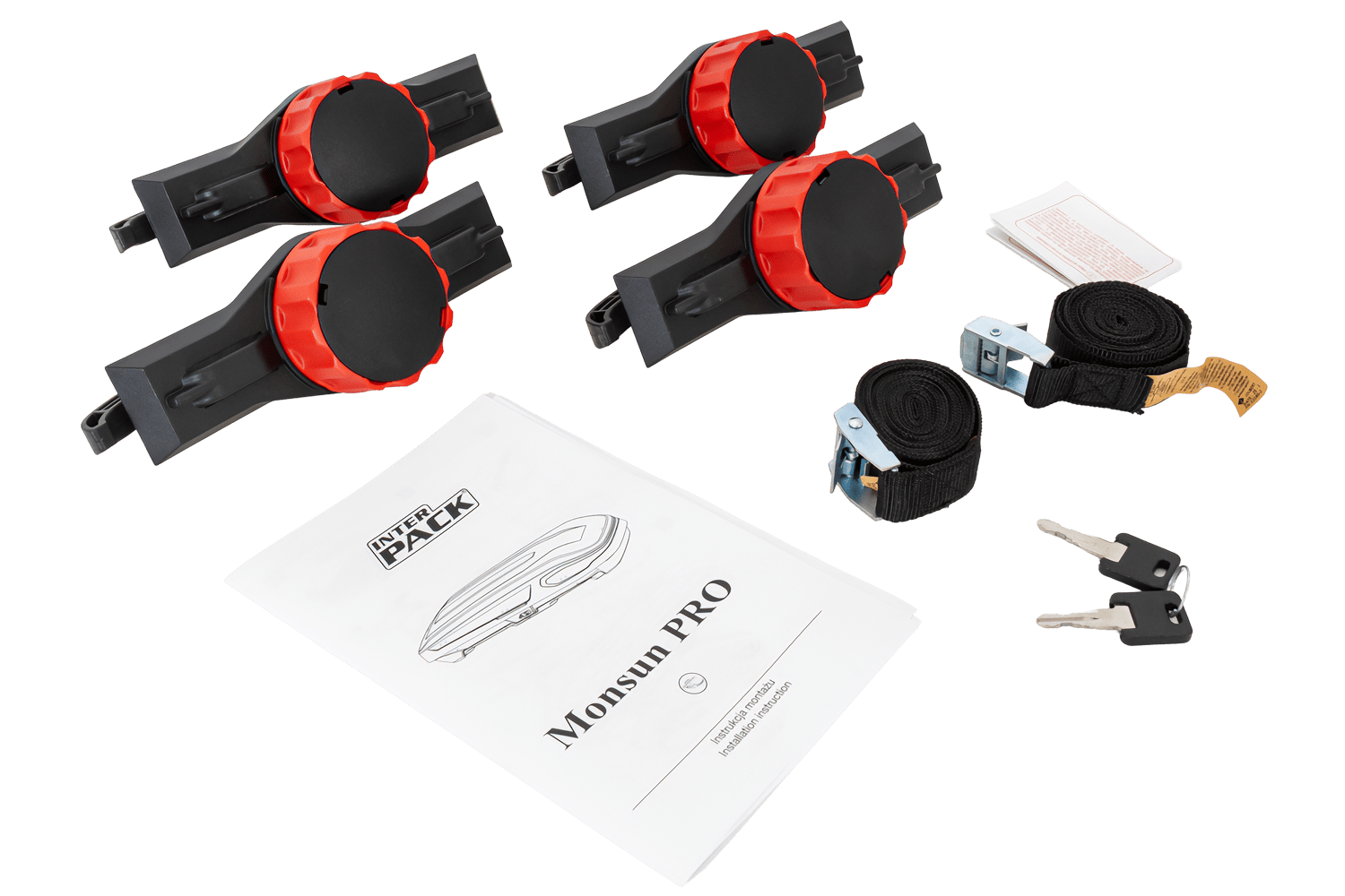 Inter Pack Monsun PRO L czarny mat