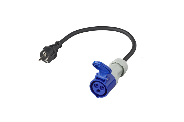 Adapter z wtyczką Schuko i gniazdem CEE 16A 230V ProPlus 373526 kabel 40cm