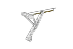 Podpora wysuwana narożna ProPlus 361506 stabilizator do przyczepy lawety 1100kg 495mm