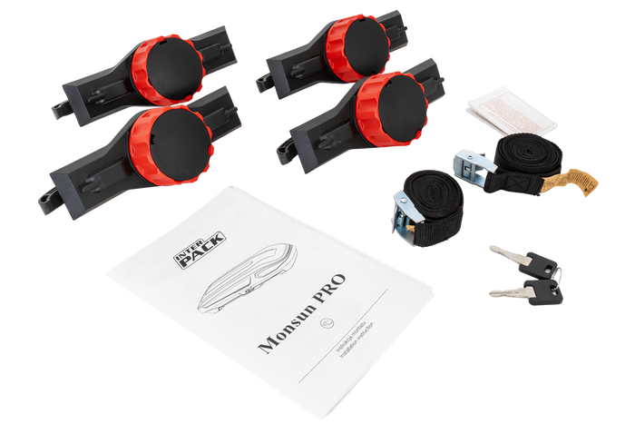 Box dachowy Inter Pack Monsun PRO L czarny metalik