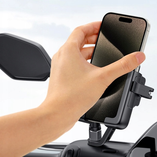 Uchwyt rowerowy/motocyklowy na telefon BASEUS GoTrip Series uniwersalny do lusterka