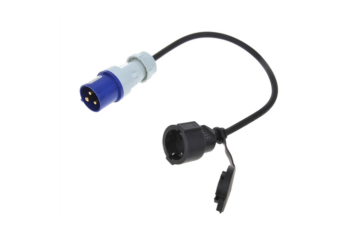 Adapter z wtyczką CEE i gniazdem Schuko 16A 230V ze stykiem ochronnym ProPlus 373530 kabel 40cm