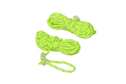 Zestaw czterech linek odciągowych ProPlus 361802 linki fluorescencyjne do namiotu 4m