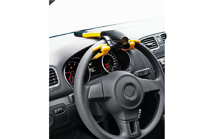 Blokada kierownicy LAMPA Zanna-Lock zabezpieczenie antykradzieżowe do samochodu