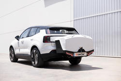 Towbox Alpha classic grey - box bagażowy montowany na hak