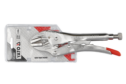 Szczypce zaciskowe krótkie YATO YT-2453 szczęki proste 250mm