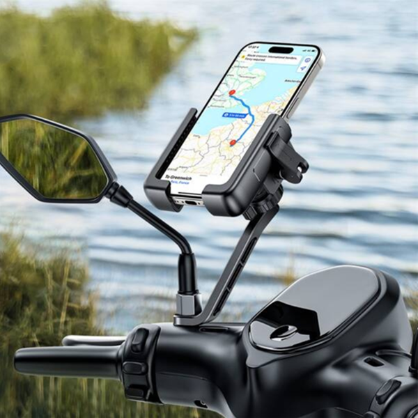 Uchwyt rowerowy/motocyklowy na telefon BASEUS GoTrip Series uniwersalny do lusterka