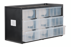 Organizer warsztatowy z 9 szufladami STANLEY OPP szafka 365x210mm
