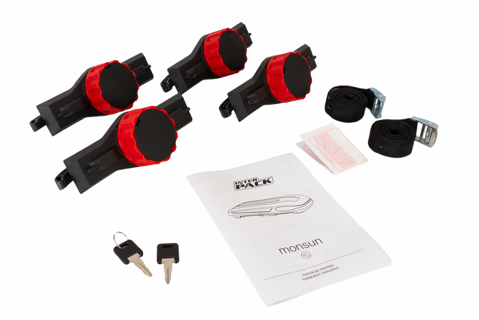 Box dachowy Inter Pack Monsun L czarny mat