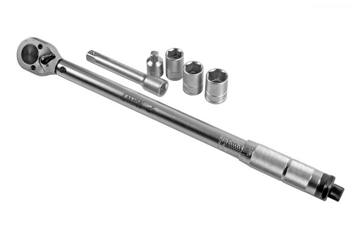 Klucz dynamometryczny LAMPA 1/2" 28-210Nm klucz do kół samochodowych