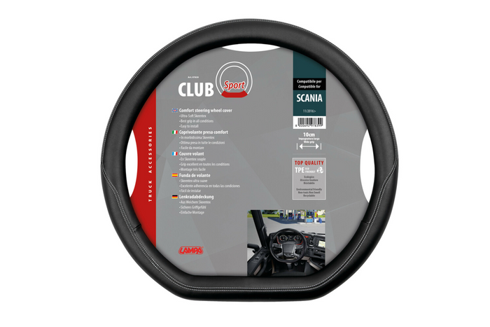Pokrowiec na kierownicę LAMPA Club Sport do ciężarówek Scania