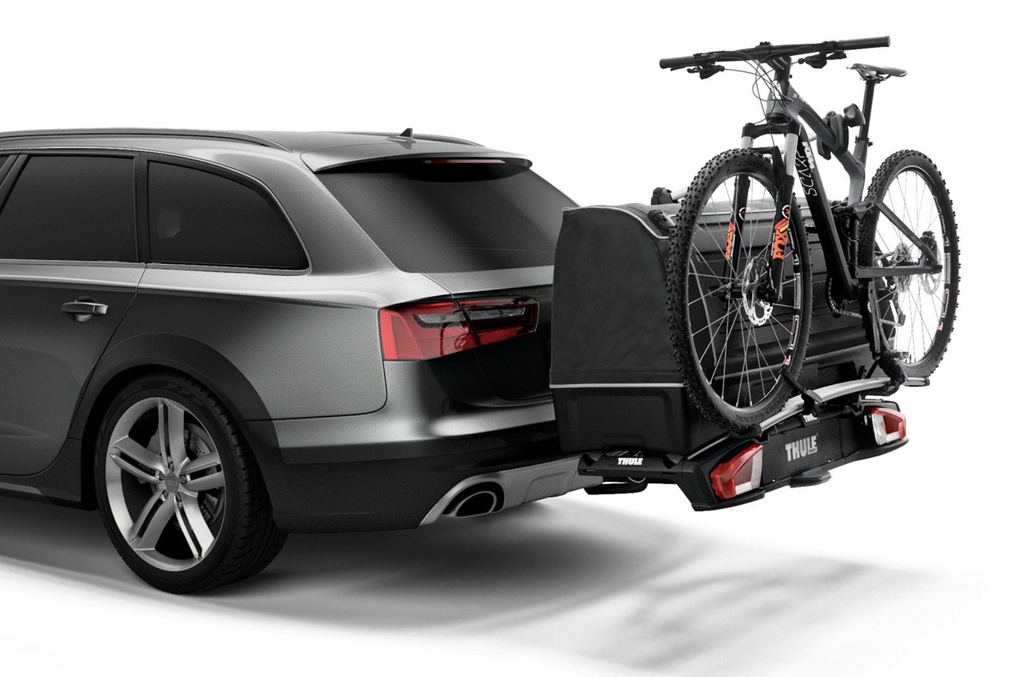 Thule BackSpace XT - box na bagażnik rowerowy Thule VeloSpace XT