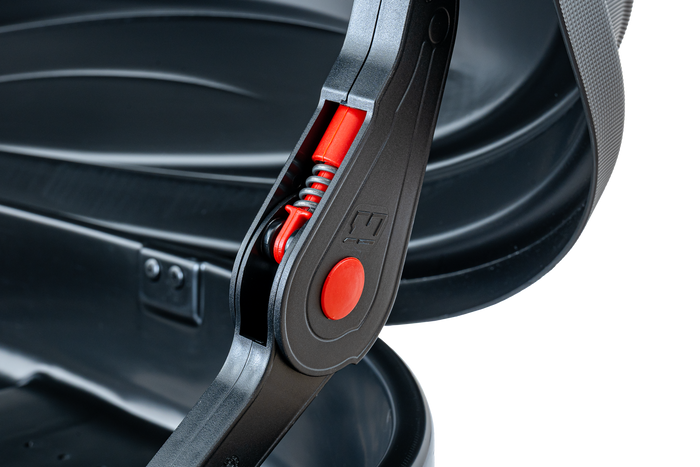 Box dachowy Inter Pack Stella 370 czarny mat