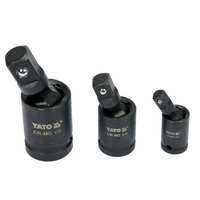 Zestaw przegubów udarowych YATO YT-10643 1/4", 3/8", 1/2" 3el.