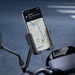 Uchwyt rowerowy/motocyklowy na telefon BASEUS GoTrip Series uniwersalny do lusterka