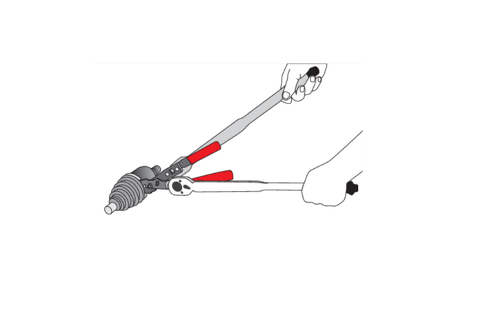 Szczypce do opasek zaciskowych osłony przegubu YATO YT-0606 235mm