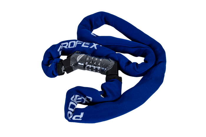 Blokada rowerowa łańcuchowa PROFEX 81662 Neo 130 cm z szyfrem