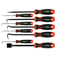 Zestaw haczyków z rękojeścią YATO YT-08426 8 haczyków i skrobak do uszczelek
